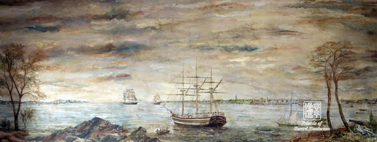 New York Harbour, 1850’s