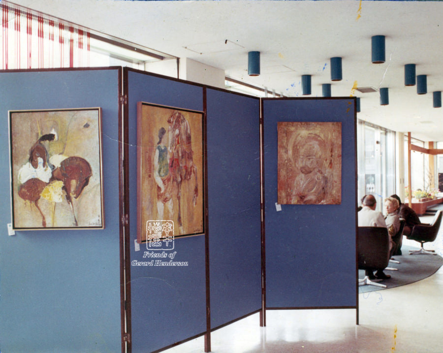 Pan Am office exhibit